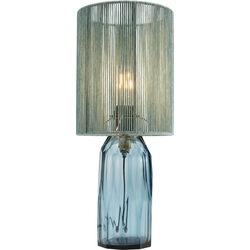 Table Lamp Veccio Blue 42cm