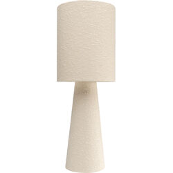 Lampe à poser Marleen beige bouclé 60cm