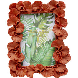 Picture Frame Ginkgo Leaf Orange 17x20cm