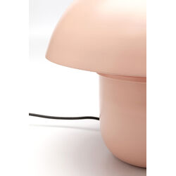 Table Lamp Mushroom Matt Peach 27cm