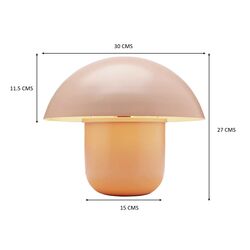 Tischleuchte Mushroom Matt Peach 27cm