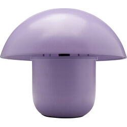 Lámpara mesa Mushroom Matt Lila 27cm