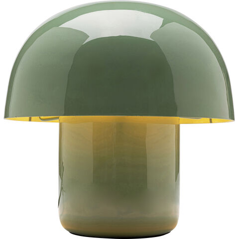 Table Lamp Mushroom Shiny Sage 20cm