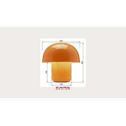 Tischleuchte Mushroom Shiny Duo Sunday 20cm