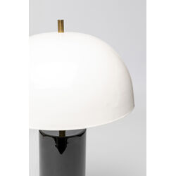 Lampe à poser Josy blanc-noir 51cm