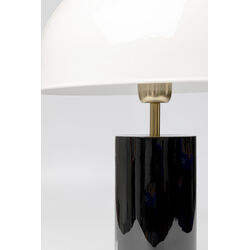 Lampe à poser Josy blanc-noir 51cm