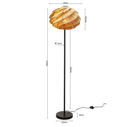 Stehleuchte Aloha Whirl 160cm