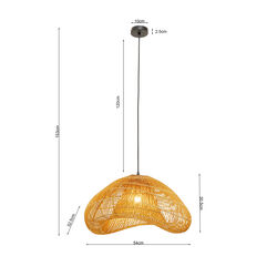 Hängeleuchte Aloha Drop Uno 54cm