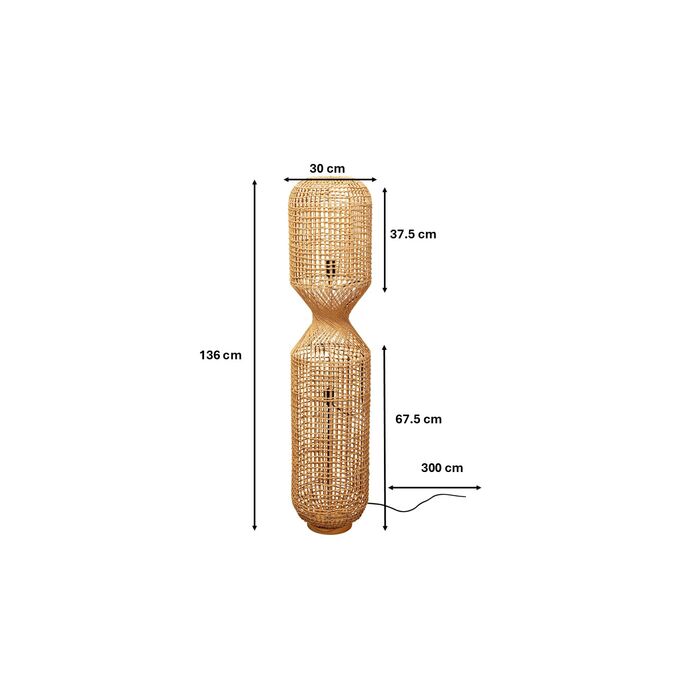 Stehleuchte Aloha 136cm