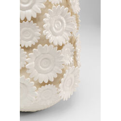 Vase Sunflowers Weiß 30cm