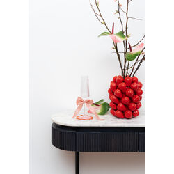 Vase Strawberries Rot 24cm