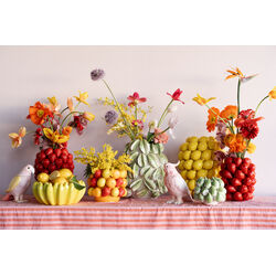 Vase Strawberries Rot 24cm