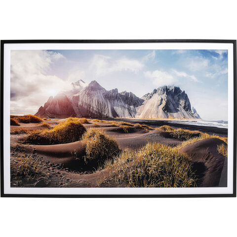 Framed Picture Mountain View 120x180cm