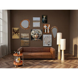 Glasbild 3D Art Geo Women 120x120cm