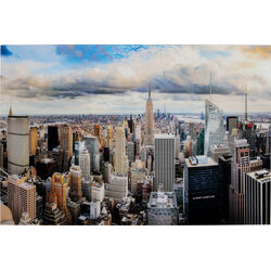 56581 - Quadro vetro City View 150x100cm