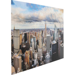 Glass Picture City View 150x100cm