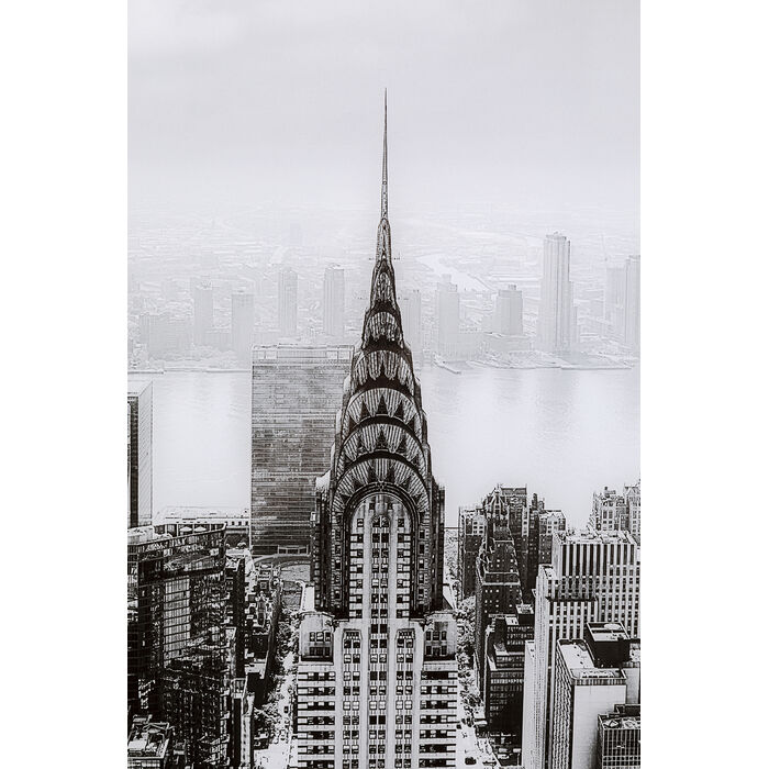 Glass Picture Manhattan View 120x80cm