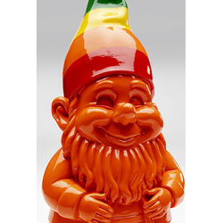 Figurina decorativa Nano Rainbow arancione 46cm