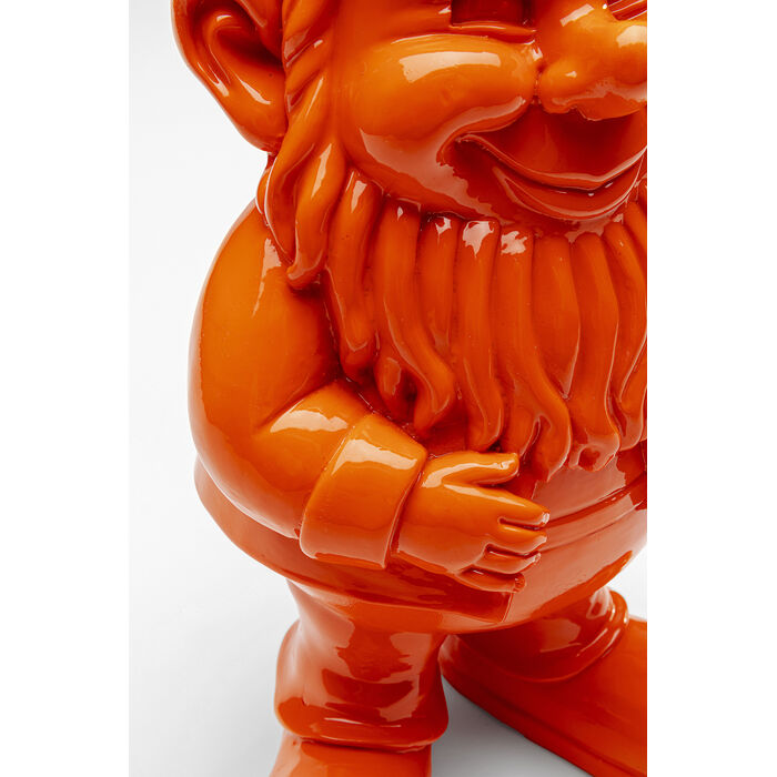 Figurina decorativa Nano Rainbow arancione 46cm