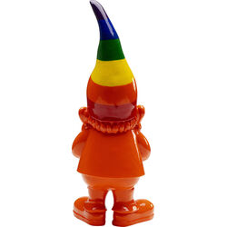 Figurina decorativa Nano Rainbow arancione 46cm