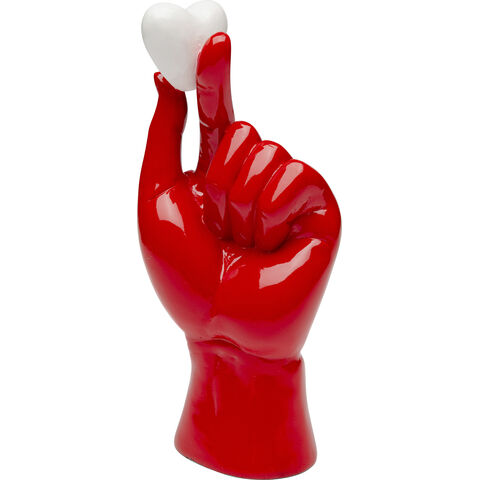 Deco Object Holding Heart 26cm
