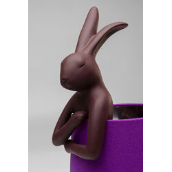 Lampada da tavolo Animal Rabbit rosso/viola 50cm
