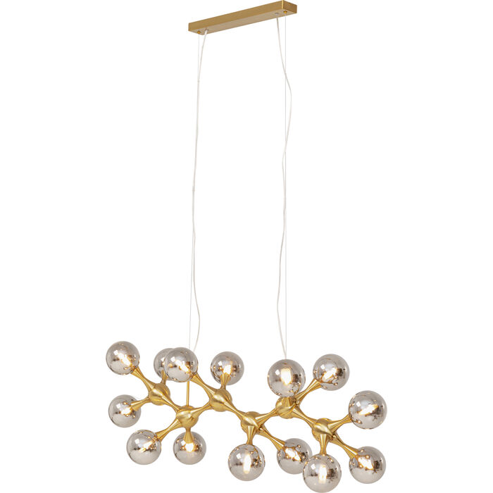 Hängeleuchte Atomic Balls Brass 190cm