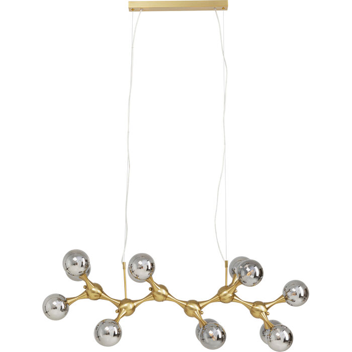 Hängeleuchte Atomic Balls Brass 190cm