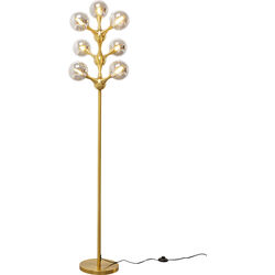 Floor Lamp Atomic Balls Brass 174cm