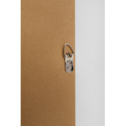 Gerahmtes Bild La Viva Mexico 100x100cm