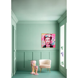 56680 - Framed Picture La Viva Mexico 100x100cm