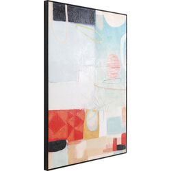 Leinwandbild Allegro Circles 120x90cm