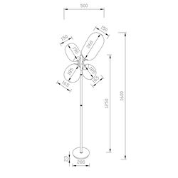 Stehleuchte Balloon Dance 160cm