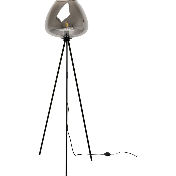 Floor Lamp Sphere Smoke 146cm