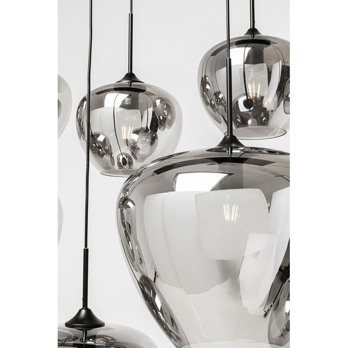 Lampadario Sphere Smoke 160cm