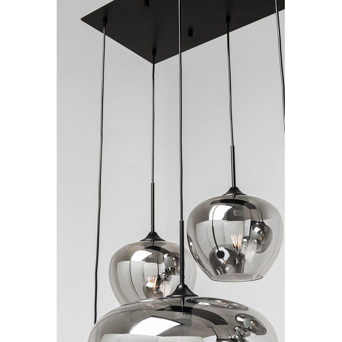 Lampadario Sphere Smoke 160cm