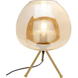 Table Lamp Sphere Amber 43cm