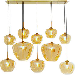 Pendant Lamp Sphere Amber 160cm