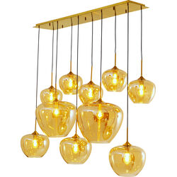 Pendant Lamp Sphere Amber 160cm