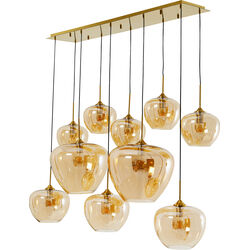 Pendant Lamp Sphere Amber 160cm