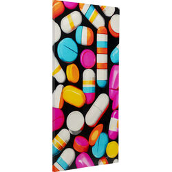 Leinwandbild Pastilla Stripes 70x140cm