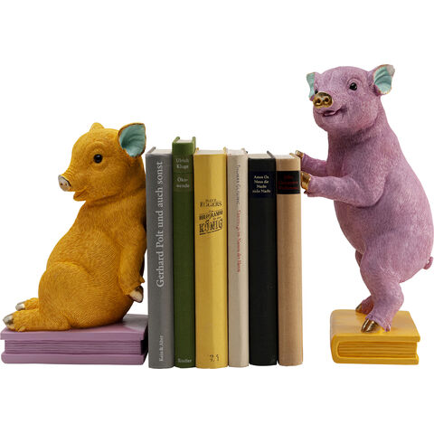 Bookend Pig Party (2/Set)
