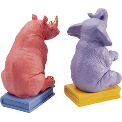 Buchstütze Zoo Party (2/Set)