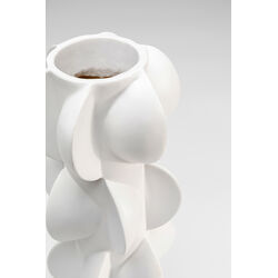 Vase Viento Weiß 35cm