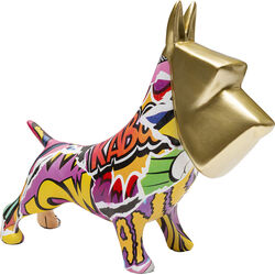 56727 - Money Box Graffiti Pixel Dog 26cm