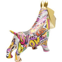 Deko Figur Graffiti Pixel Dog 35cm