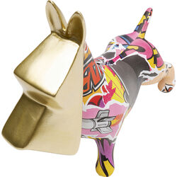 Deko Figur Graffiti Pixel Dog 35cm