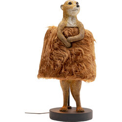 Lampada da tavolo Animal Meerkat Fur 51cm