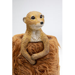 Lámpara mesa Animal Meerkat Fur 51cm