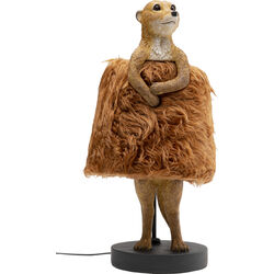 Lampada da tavolo Animal Meerkat Fur 51cm